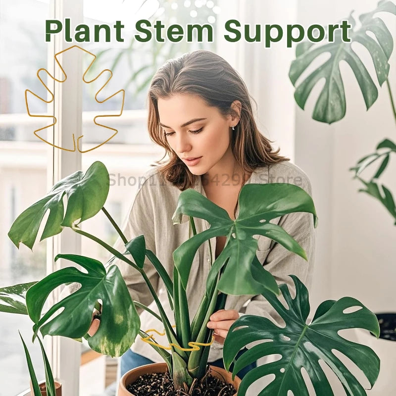 مشابك دعم نباتات معدنية قابلة للتعديل