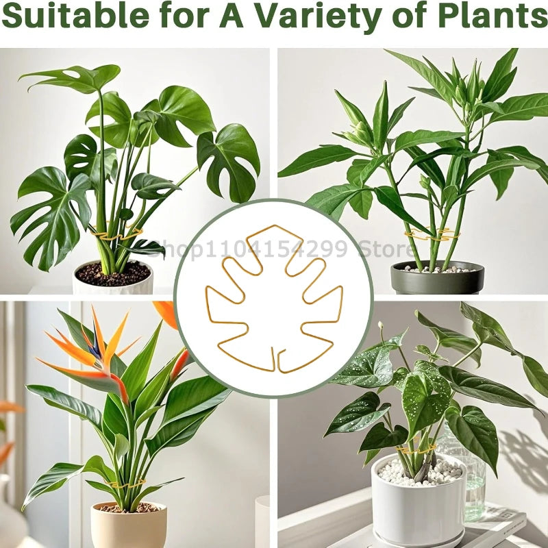 مشابك دعم نباتات معدنية قابلة للتعديل