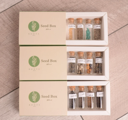 مجموعة بذور الزهور والخضروات والورقيات 