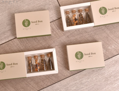 مجموعة بذور الزهور والخضروات والورقيات 